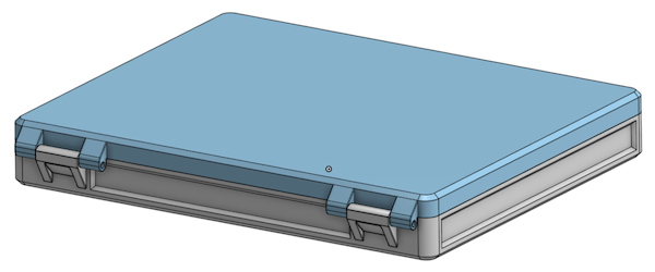 My reverse-engineered CAD design.